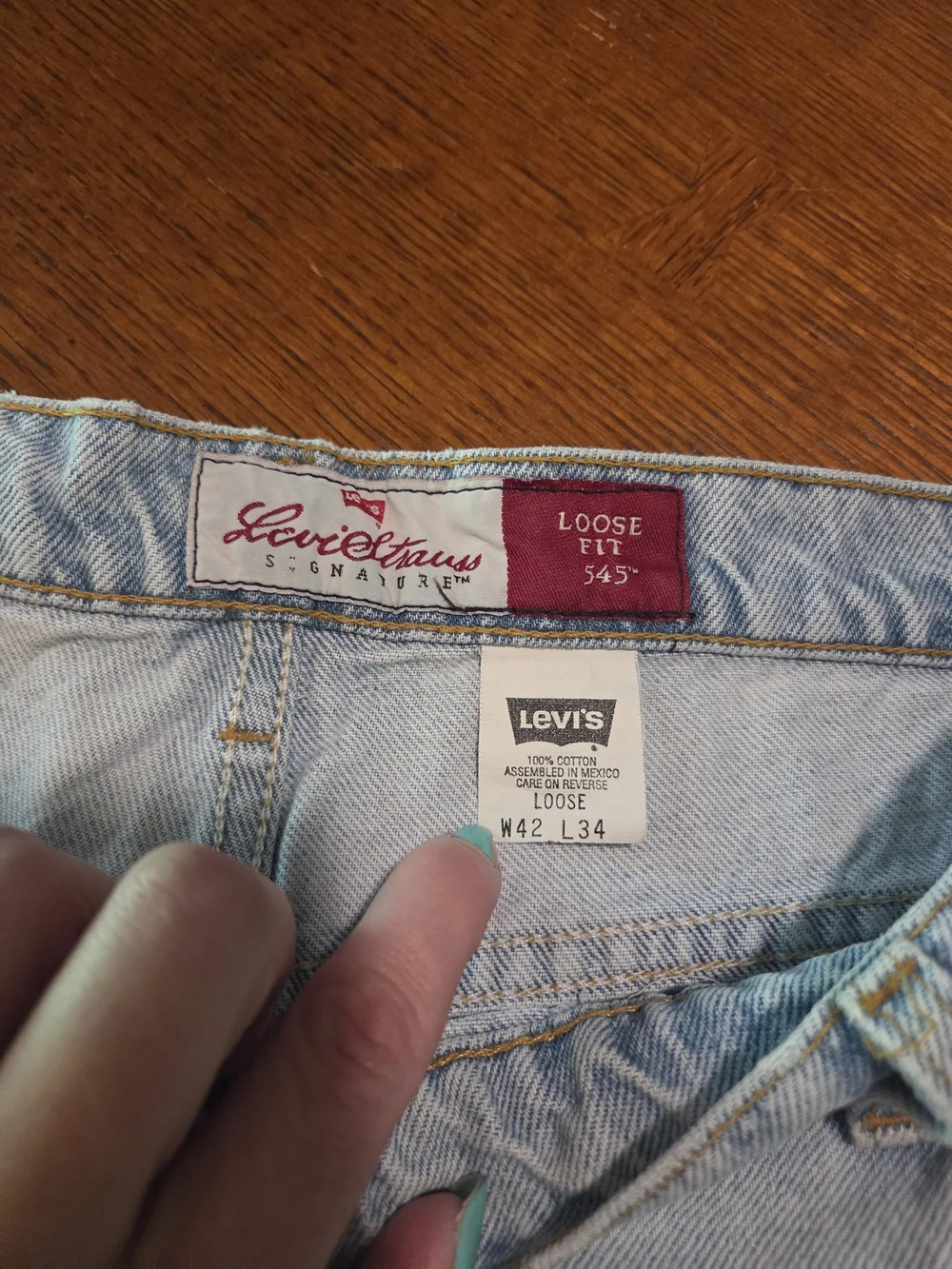 Levi's Light Blue Relaxed Fit Men’s Jeans